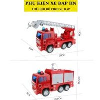 Combo 2 xe cứu hỏa bộ 2 xe cứu hỏa đồ chơi ô tô cứu hỏa loại to