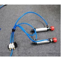 Combo 2 xi lanh và van gạt cơ kẹp phôi