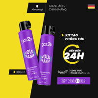 Combo 2 Xịt tạo phồng tóc Got2b Volumizing Hairspray 300ml - Giữ độ phồng lên đến 24 giờ