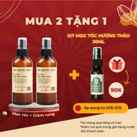 Combo 2 xịt tóc Tinh dầu bưởi The Caring Hair ( Kích mọc tóc - Giảm rụng )