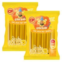 Combo 2 Xúc Xích Tiệt Trùng Goldkids Cá hồi & Phô Mai