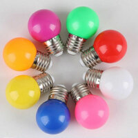 Combo 20 Bóng Led Chanh 1w Đủ Màu Sắc Khác Nhau, Đèn Trang Trí Nội Thất, Ngoài Trời Chống Nước [hiếu_hưng]