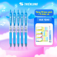 Combo 20 Bút Gel Thiên Long Mondee TP-GELE003 - 3 màu mực Xanh Tím Đen - Mực Xóa Được - Xanh dương