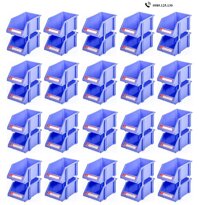 Combo 20 cặp Kệ Dụng Cụ Trung Duy Tân 15 x 25 cm Kệ nhựa đựng ốc vít, hàng hóa, đa năng, giúp sắp xếp gọn gàng đồ đạc