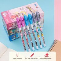 Combo 20 cây Bút Gel xóa được Thiên Long Điểm 10 - Bút mực nước ngòi 0.5mm, viết trơn mượt có gôm trên nắp TP-GELE01