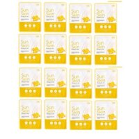Combo 20 chiếc đắp mặt nạ dành cho da nám, xạm từ collagen cao cấp BEAUSKIN ISK SUNSKIN SHEET MASK 23g/ Gói