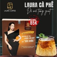 Combo 20 hộp Cà phê Laura Coffee Nhật Kim Anh đậm đà thơm ngon tặng kèm, tăng cường sức khỏe, Cafe