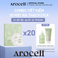 Combo 20 Hộp Mặt nạ thạch Cica Repair Panthenol Gel Mask cấp ẩm, làm dịu, phục hồi da