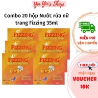 【COMBO 20 HỘP】Nước rửa nữ trang, nước rửa trang sức vàng bạc Fizzing dung tích 35ml nhanh chóng làm sạch và làm sáng vàn