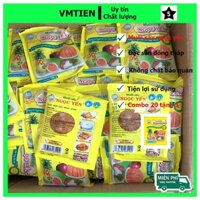 COMBO 20 Muối sấy ngọc yến chấm hoa quả trái cây gia vị bếp đặc sản đồng tháp