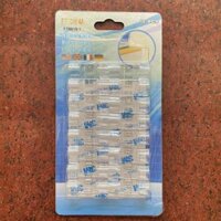 Combo 20 Nẹp Dây Điện Dán Tường Siêu Dính ,Kẹp Dây Điện Cố Định Và Giữ Dây Điện Siêu Sốc an toàn tiện lợi dễ lắp đặt - Bộ 16 Lớn
