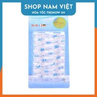 Combo 20 Nẹp Dây Điện Dán Tường Siêu Dính ,Kẹp Dây Điện Cố Định Và Giữ Dây Điện Siêu Sốc an toàn tiện lợi dễ lắp đặt - Bộ 16 Lớn