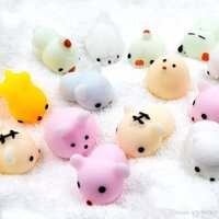 COMBO 20 SquiShy Mochi Siêu Dễ Thương ( Có Hộp Đựng Từng Con )- video thật luôn