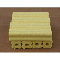 Combo 20 Thanh Sứ Hoa Mai Kích Thước 16x4x4cm. Tặng Ngay 1 Túi Lưới Đựng Vật Liệu Lọc