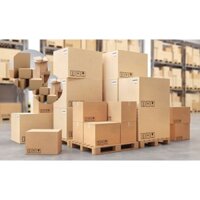 Combo 20 thùng, hộp giấy bìa carton đóng gói, vận chuyển hàng loại 2 lớp chất chắn, kích thước 60x50x50cm