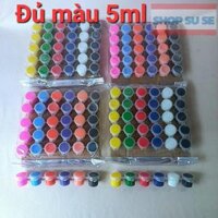 Combo 20 vĩ màu nước tô tượng. Hũ 5 ml