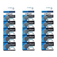 Combo 20 vỉ pin cmos (1 vỉ 5 viên) CR2032(100 viên) Sử dụng cho máy tính, laptop, các thiết bị điện, điện tử, Remote...