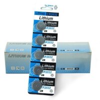 Combo 20 vỉ pin cmos CR2032(100 viên) Sử dụng cho máy tính, laptop, các thiết bị điện, điện tử, Remote, cân điện tử...