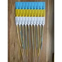 Combo 200 cái dây niêm phong nhựa 35cm có tay xé (in sẵn số seri không trùng) dùng cho xe bồn bê tông,ngân hàng...