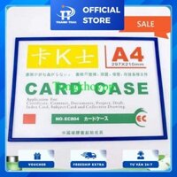 Combo 200 card case nam châm a4