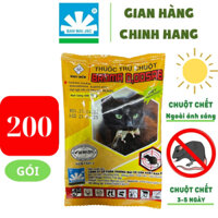 ComBo 200 Gói Thuốc Diệt Chuột BROMA 0.005AB Sinh Học Ban Mai, Gói 50G Trừ Chuột An Toàn Hiệu Qủa