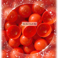 combo 200 quả bóng bóc thăm 32mm màu đỏ - bóng tổ chức sự kiện