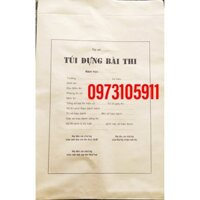 Combo 200 túi bài thi ( túi đựng bài thi)