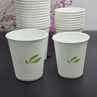 Combo 2.000 cốc giấy dùng 1 lần 7OZ 210ml, ly giấy có vạch chia ml, bảo vệ môi trường bán buôn.