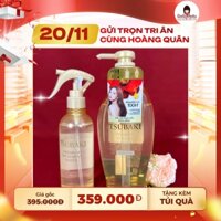 Combo 23 - Dầu Gội Tsubaki Vàng + Xịt Dưỡng Tóc Tsubaki
