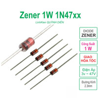 Combo 250 Diode 1W Zener 1N47xx (3v đến 47v) - Linh Kiên Điện Tử QUỲNH DIỄN