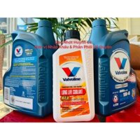 Combo 2Bình nhớt máy xăng Valvoline Bán Tổng Hợp Cao cấp SP 10w40 và 1Bình Nước Làm Mát