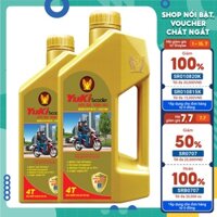 Combo 2Chai Nhớt Xe Tay Ga Yuki SN TẶNG1LÁP Bôi Trơn Kép Giúp Xe Hoạt Động Nhẹ Hơn Tiết Kiệm Eco