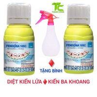 Combo 2chai Thuốc diệt kiến ba khoang côn trùng Fendona 10SC 50ml tang binh xit