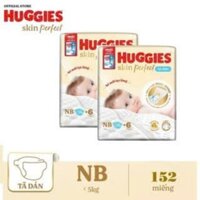Combo 2G Tã Dán Huggies NB70+6