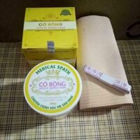 Combo 2h kem tan mỡ cô bông tặng đai nịt và nilon quấn