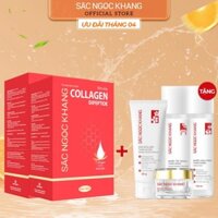 Combo 2hộp Nước uống đẹp da Collagen Dipeptide Sắc Ngọc Khang tinh khiết [30 túi/2hộp/60 ngày dùng]