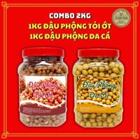 Combo 2KG Đậu Phộng Mix 2 Vị [ 1KG Đậu Phộng Tỏi Ớt + 1KG Đậu Phộng Cốt Dừa]