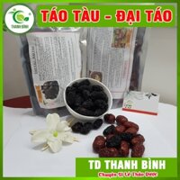 Combo 2kg Táo Tàu (Táo Đỏ - Táo Đen) Khô - Loại Cao Cấp - Dược Liệu Thanh Bình