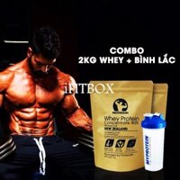 #COMBO 2KG WHEY CONCENTRATE VÀ 01 BÌNH LẮC