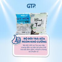 Combo 2(mỗi túi 1kg) - Combo Bột Sữa & Hồng Trà GTP - Trà Sữa Ngậy Béo, Đậm Vị,Tôn Vị Trà, Thanh Nhẹ