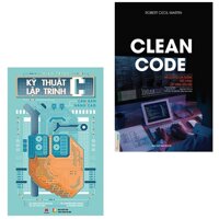 Combo 2Q Giáo Trình Kỹ Thuật Lập Trình C Căn Bản Và Nâng Cao  Clean Code - Mã Sạch Và Con Đường Trở Thành Lập Trình Viên Giỏi Tặng Móc Khóa