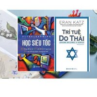 Combo 2Q Sách Giúp Bạn Nắm Bắt Các Phương Pháp Học Tập Hiệu Qủa  Trí Tuệ Do Thái  Alpha Books  Học Siêu Tốc  1980 Books