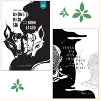 Combo 2Q Sách Tư Duy Kĩ Năng Sống Không Phải Sói Nhưng Cũng Đừng Là Cừu Saigon Books Thiên Tài Bên Trái, Kẻ Điên Bên Phải Sky Books