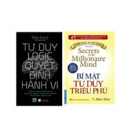 Combo 2Q Sách Tư Duy Trong Kinh Doanh  Kĩ Năng Làm Việc Thành Công Tư Duy Logic Quyết Định Hành Vi   Bí Mật Tư Duy Triệu Phú Tái Bản 2019