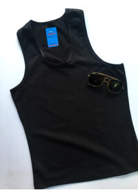 COMBO 3 ÁO 3 LỖ NAM - 100 COTTON - ĐEN - L