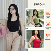 Combo 3 áo ba lỗ nữ, chất thun tăm, ôm gọn