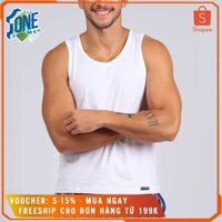 Combo 3 Áo Lót Ba Lổ Nam Cao Cấp Vải Cotton 95%, Thoáng Mát, Thấm Hút Mồi Hôi, Kháng Khuẩn Cực Tốt, Màu Trắng