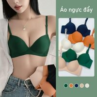Combo 3 Áo lót đúc su không gọng đệm mút dày 3.5cm dành cho v1 nhỏ và lép Size 34-40