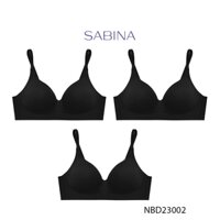Combo 3 Áo Lót Không Gọng Mút Mỏng Phù Hợp Ngực Vừa Và Lớn Có Size Lớn Màu Trơn Perfect Bra By Sabina NBD23002