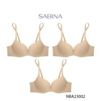 Combo 3 Áo Lót Mút Dày Siêu Nâng Ngực Màu Trơn Basic Doomm Doomm By Sabina NBA23002 (tương tự SBA7998)